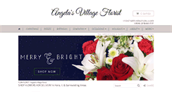 Desktop Screenshot of angelasvillageflorist.com